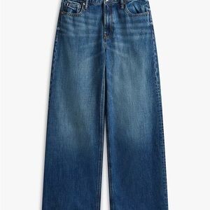 Tommy Hilfiger Dark Blue Wide Leg Jeans
